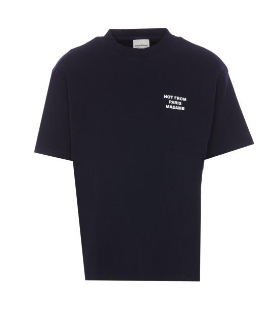 26FW 드롤드무슈 반팔 티셔츠 TS203CO002 NY Blu - DROLE DE MONSIEUR
