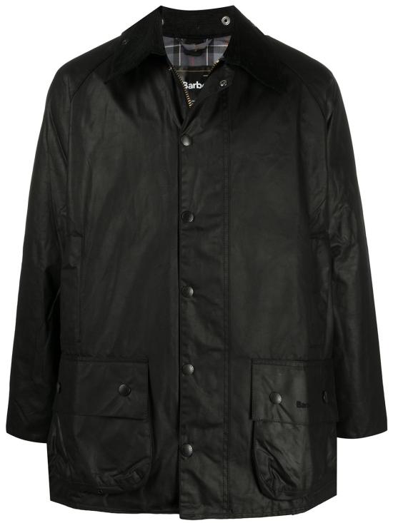26FW 바버 뷰포트 왁스 자켓 MWX0017 BK91 Nero