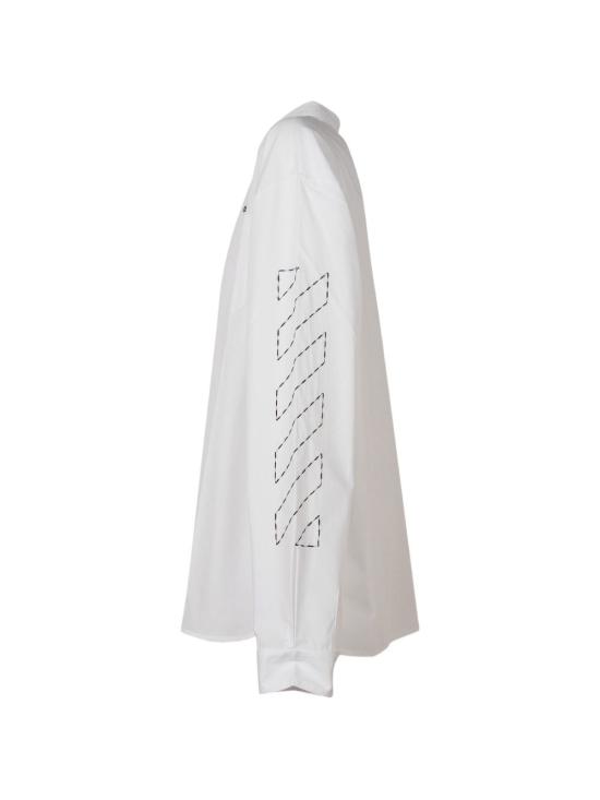 26FW [키즈] 오프화이트 폴로 셔츠 44BGE008F26F001101 WHITE Bianco - OFF WHITE