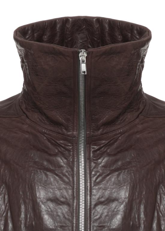26FW 릭 오웬스 가죽 자켓 RU02F4751 LBE84 BROWN - RICK OWENS