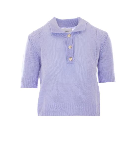 26FW 리사 양 폴로 티셔츠 2025104 VL LILAC