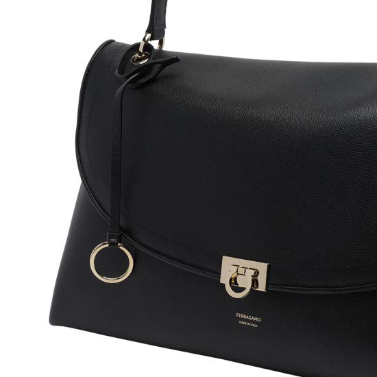 26FW 살바토레 페라가모 숄더백 796250 21A866NERO TESTA DI MORO BLACK - SALVATORE FERRAGAMO