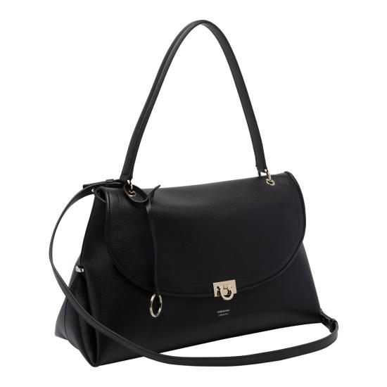 26FW 살바토레 페라가모 숄더백 796250 21A866NERO TESTA DI MORO BLACK - SALVATORE FERRAGAMO