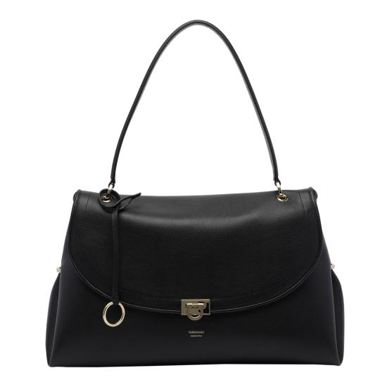 26FW 살바토레 페라가모 숄더백 796250 21A866NERO TESTA DI MORO BLACK