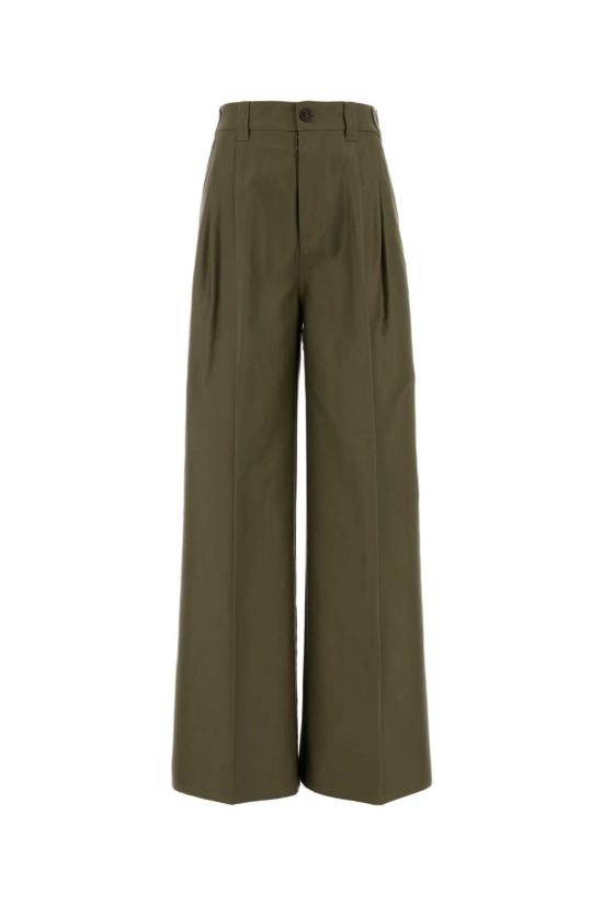 25FW 마르지엘라 스트레이트 팬츠 S29KA0394M35574 709 GREEN