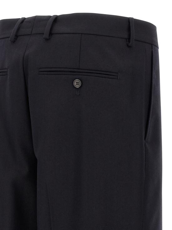 25FW 드리스 반 노튼 수트 팬츠 DR318492BM BLACK - DRIES VAN NOTEN