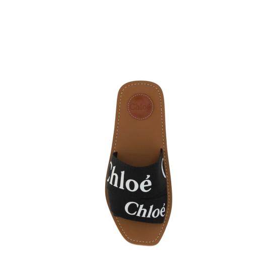 26FW 끌로에 뮬/슬리퍼 CHCHC22U188Z3001BB BLACK - CHLOE
