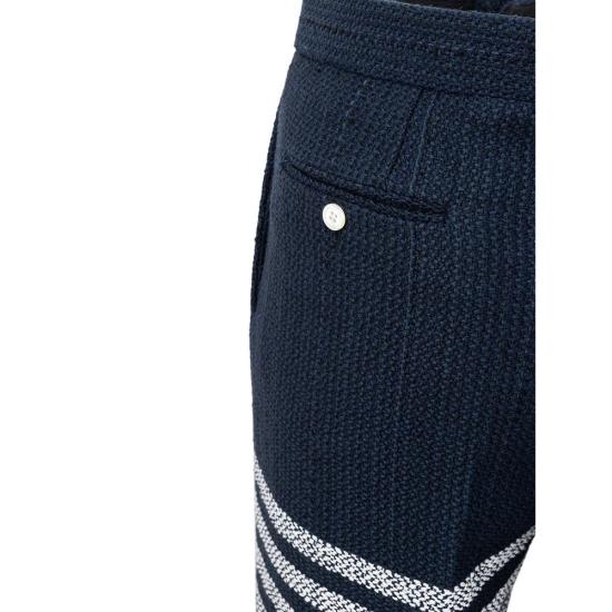  톰브라운 트레이닝/조거 팬츠 TH 3780673 BLUE - THOM BROWNE