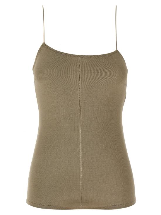  르메르 민소매 티셔츠 LE304401BM BEIGE