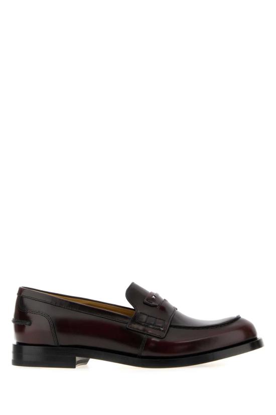 26FW 펜디 로퍼 7D196469F F1XIW BURGUNDY