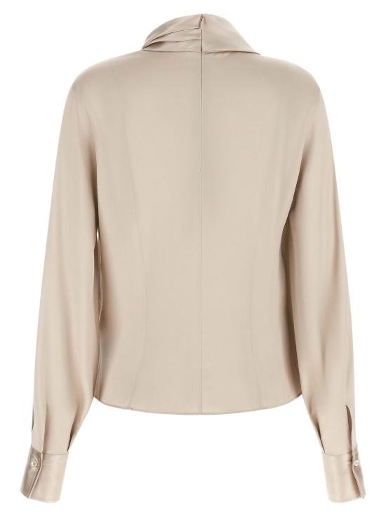 26FW 브루넬로 쿠치넬리 블라우스 BR337723BM BEIGE - BRUNELLO CUCINELLI