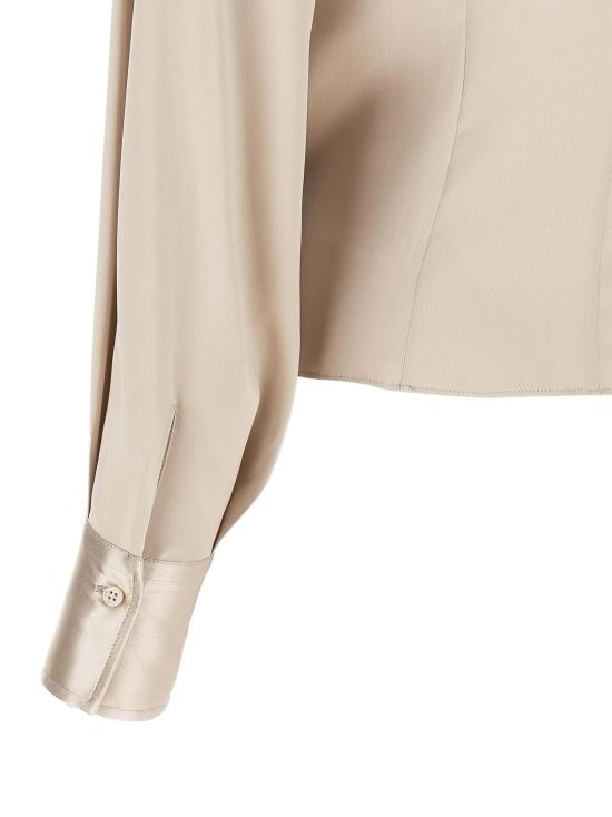 26FW 브루넬로 쿠치넬리 블라우스 BR337723BM BEIGE - BRUNELLO CUCINELLI