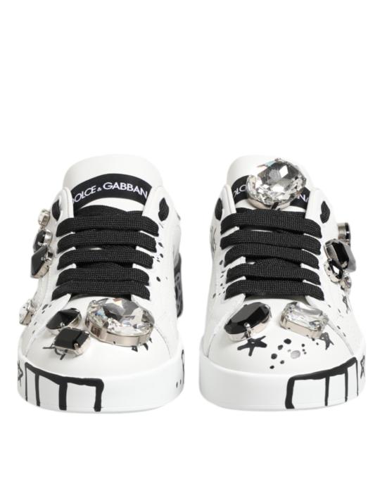 돌체앤가바나 스니커즈 LA12845 WHITE