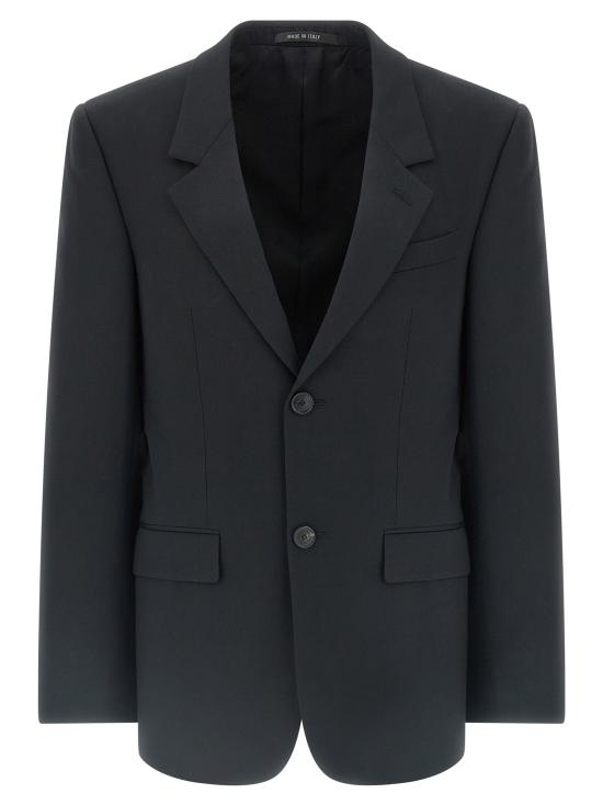 25FW 발렌시아가 수트 자켓 BA323548BM BLACK