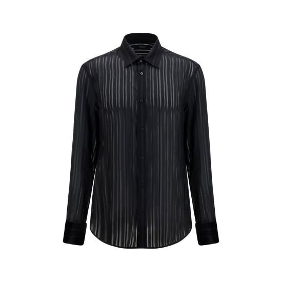 26FW 구찌 긴팔 셔츠 GU865801ZAU2C1000BB BLACK