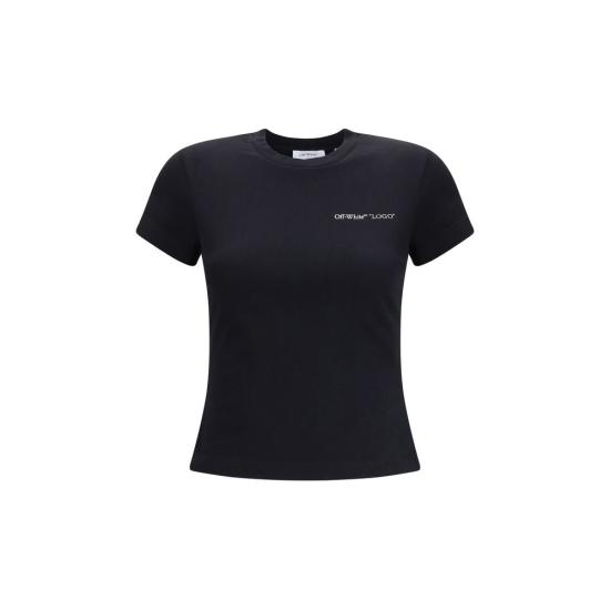 26FW 오프화이트 반팔 티셔츠 OF2FA00560TW003BB BLACK