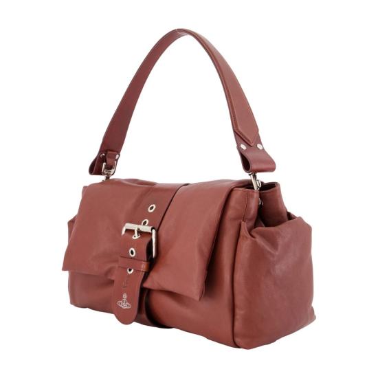  비비안웨스트우드 숄더백 WES026029 BURGUNDY - VIVIENNE WESTWOOD