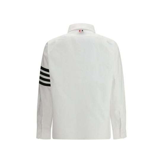 26SS 톰브라운 긴팔 셔츠 THMWL431CF0313100BB WHITE - THOM BROWNE