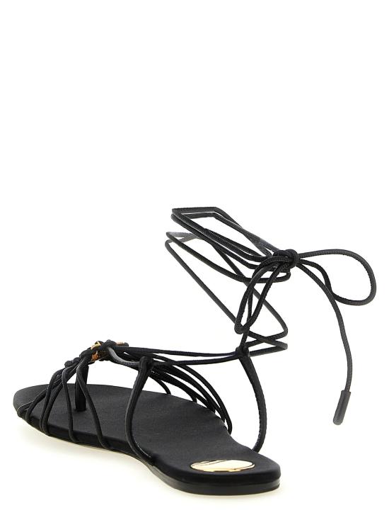 26SS 생로랑 샌들 SA333649BM BLACK - SAINT LAURENT