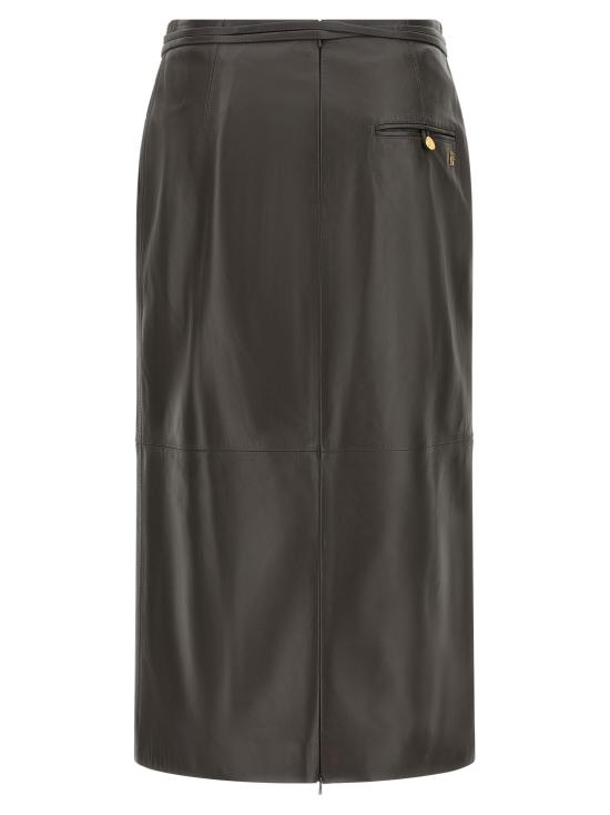 26FW 알베르타 페레티 롱 스커트 AL338694BM BROWN - ALBERTA FERRETTI
