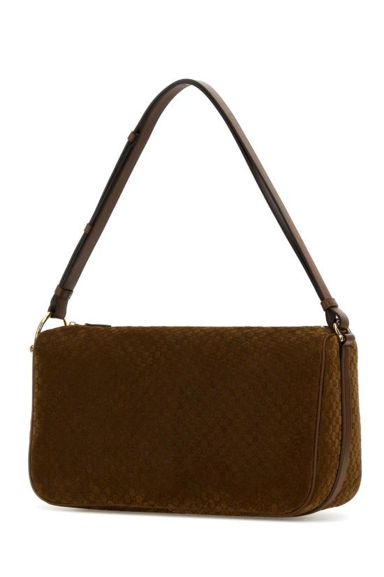  구찌 하프 홀스빗 라지 숄더백 862530AAEE7 2118 BROWN - GUCCI