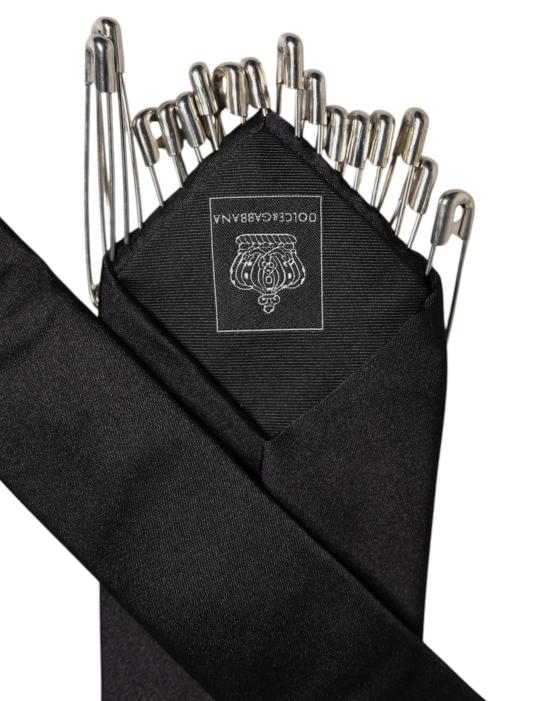  돌체앤가바나 넥타이 KRA3438 BLACK - DOLCE & GABBANA