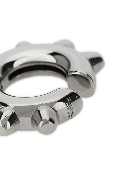 25FW 질샌더 싱글 이어링 JI314992BM SILVER - JIL SANDER