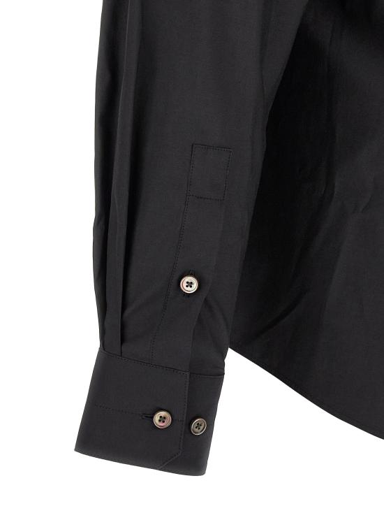 26SS 르메르 긴팔 셔츠 LE334924BM BLACK - LEMAIRE