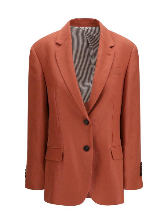 26SS 브루넬로 쿠치넬리 수트 자켓 MH5277519 C8604 ORANGE