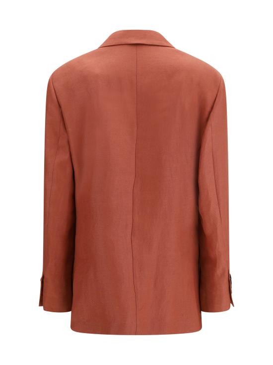 26SS 브루넬로 쿠치넬리 수트 자켓 MH5277519 C8604 ORANGE - BRUNELLO CUCINELLI