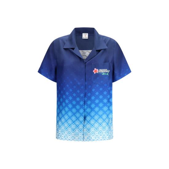 26SS 카사블랑카 셔츠 CAWSP26SH20001ORCHIDMONOBB BLUE