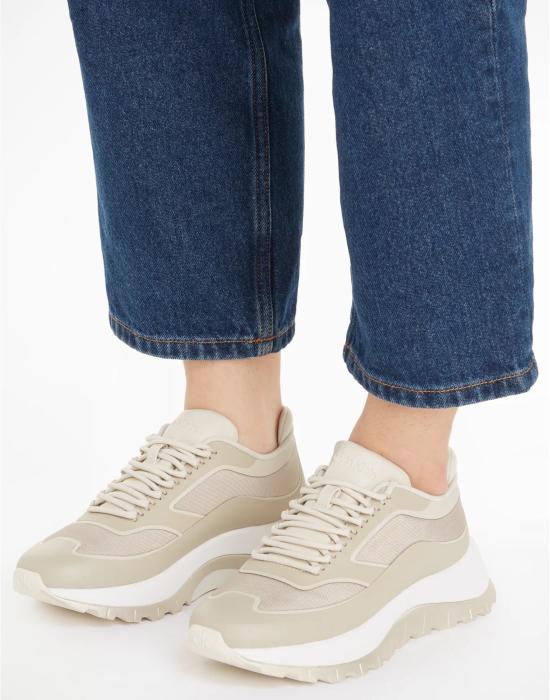  캘빈클라인 스니커즈 HW0HW016400HE GRAY - CALVIN KLEIN