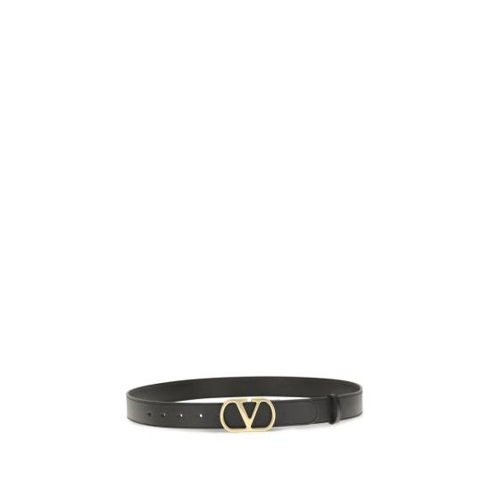 26FW 발렌티노 가라바니 가죽 벨트 VA9Y2T0SM3ZDM0NOBB BLACK - VALENTINO GARAVANI