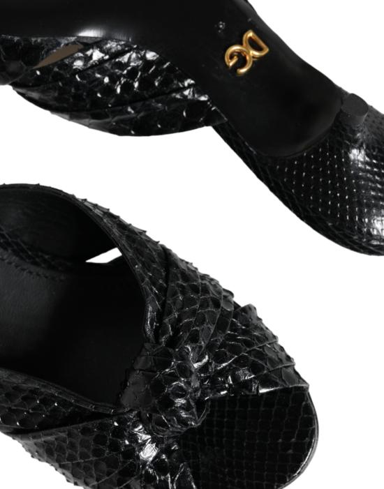  돌체앤가바나 뮬/슬리퍼 LA11331 BLACK - DOLCE & GABBANA