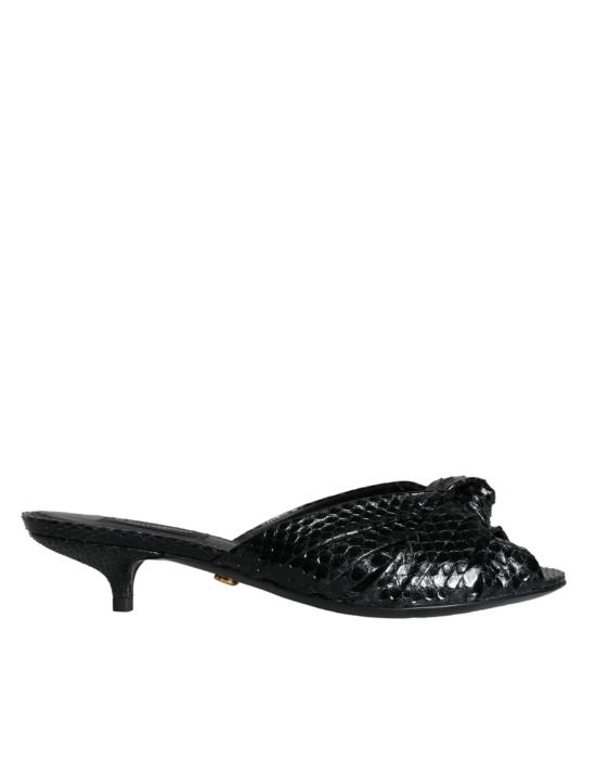  돌체앤가바나 뮬/슬리퍼 LA11331 BLACK - DOLCE & GABBANA
