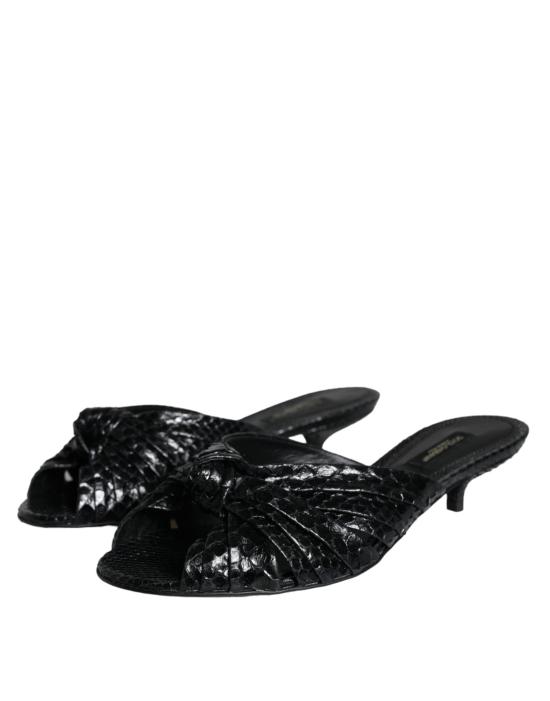  돌체앤가바나 뮬/슬리퍼 LA11331 BLACK - DOLCE & GABBANA
