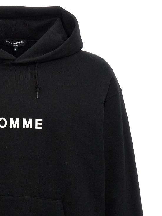  꼼데가르송 후드 티셔츠 CO297388BM BLACK - COMME DES GARCONS