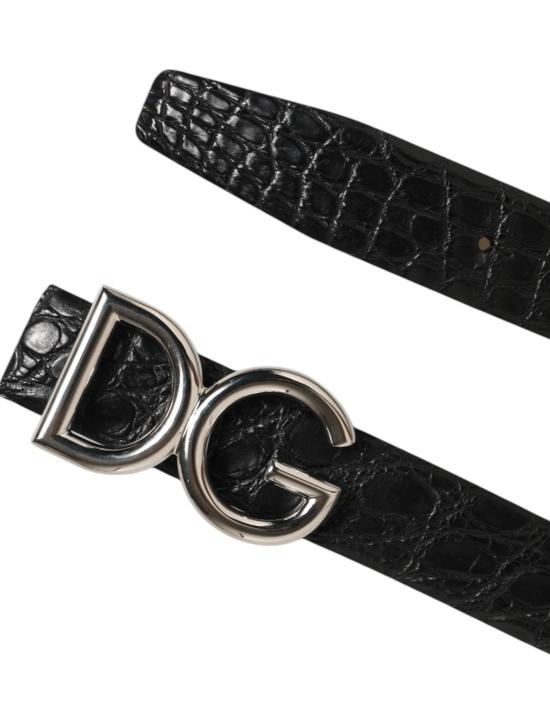  돌체앤가바나 가죽 벨트 BEL9379 BLACK - DOLCE & GABBANA