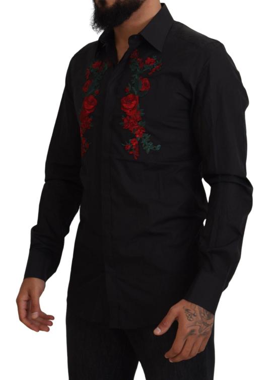  돌체앤가바나 긴팔 셔츠 TSH84058 BLACK - DOLCE & GABBANA