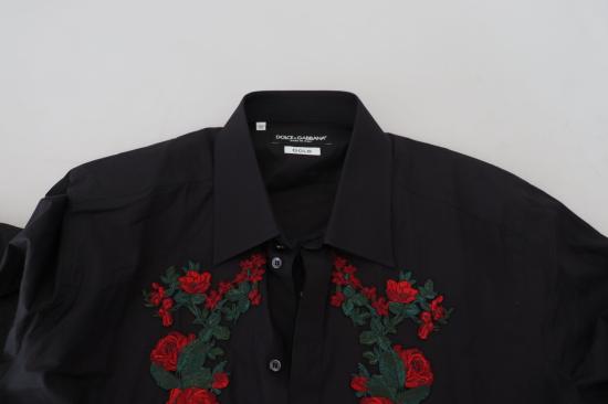  돌체앤가바나 긴팔 셔츠 TSH84058 BLACK - DOLCE & GABBANA