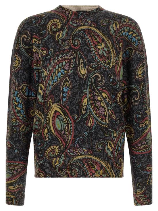 26FW 에트로 스웨터 ET339430BM CHARCOAL