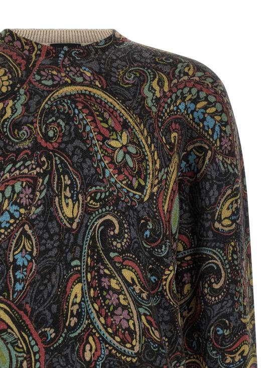 26FW 에트로 스웨터 ET339430BM CHARCOAL - ETRO