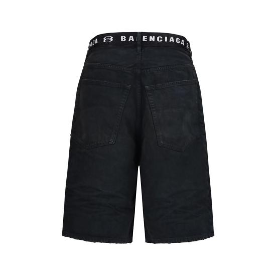 26SS 발렌시아가 숏팬츠 BA871361TQW562279BB BLACK - BALENCIAGA