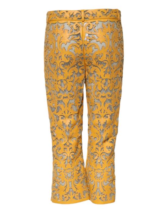  돌체앤가바나 스트레이트 팬츠 PAN74970 YELLOW - DOLCE & GABBANA