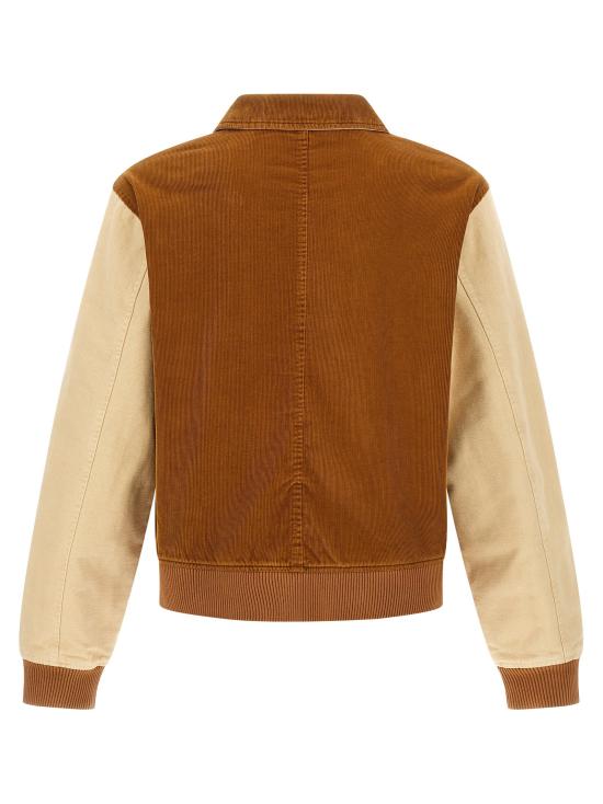 25FW 웨일즈보너 봄버 자켓 WA320292BM BROWN - WALES BONNER
