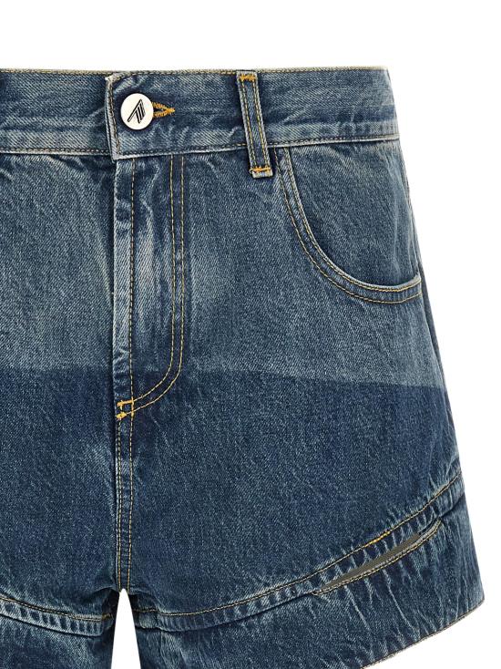 26FW 디 아티코 데님 숏팬츠 TH337800BM BLUE - THE ATTICO