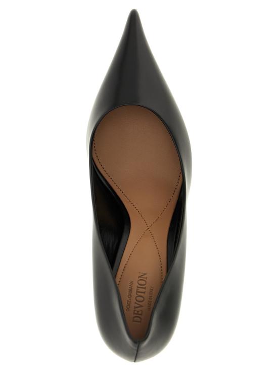 25FW 돌체앤가바나 힐/펌프스 DO313658BM BLACK - DOLCE & GABBANA