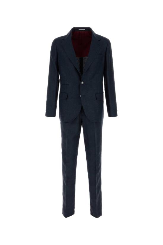 26SS 브루넬로 쿠치넬리 수트 세트 MZ403LDTH5 C038 NAVY