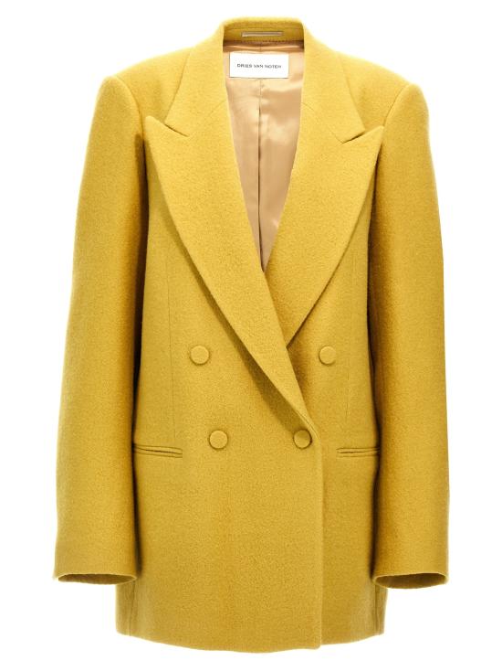  드리스 반 노튼 수트 자켓 DR299321BM YELLOW