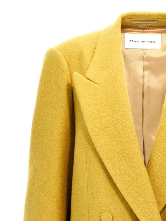  드리스 반 노튼 수트 자켓 DR299321BM YELLOW - DRIES VAN NOTEN